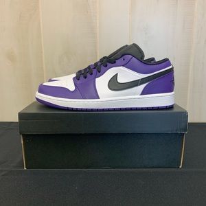 Jordan 1 Low Court Purple